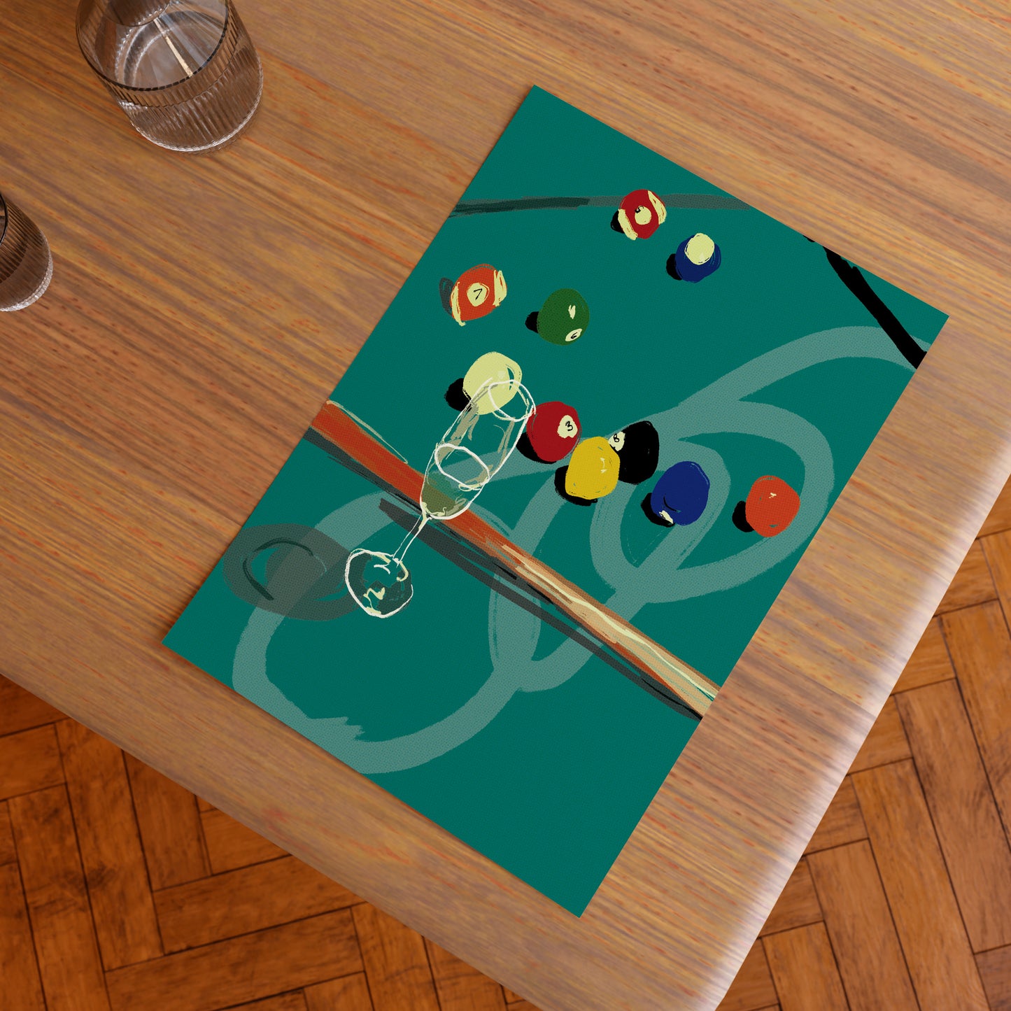 Pool Table - Digital Download