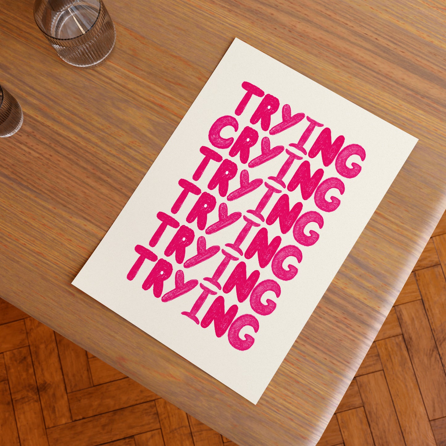 Trying, Crying - Digital Download