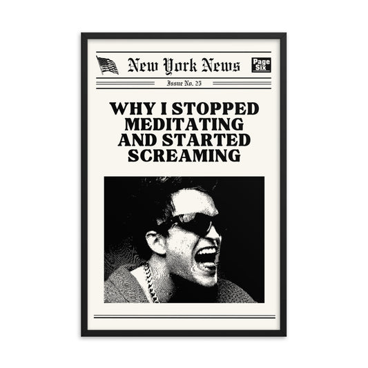Stop Meditating, Start Screaming - Drool Lab
