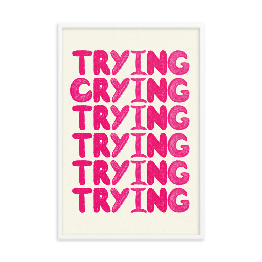 Trying, Crying - Drool Lab