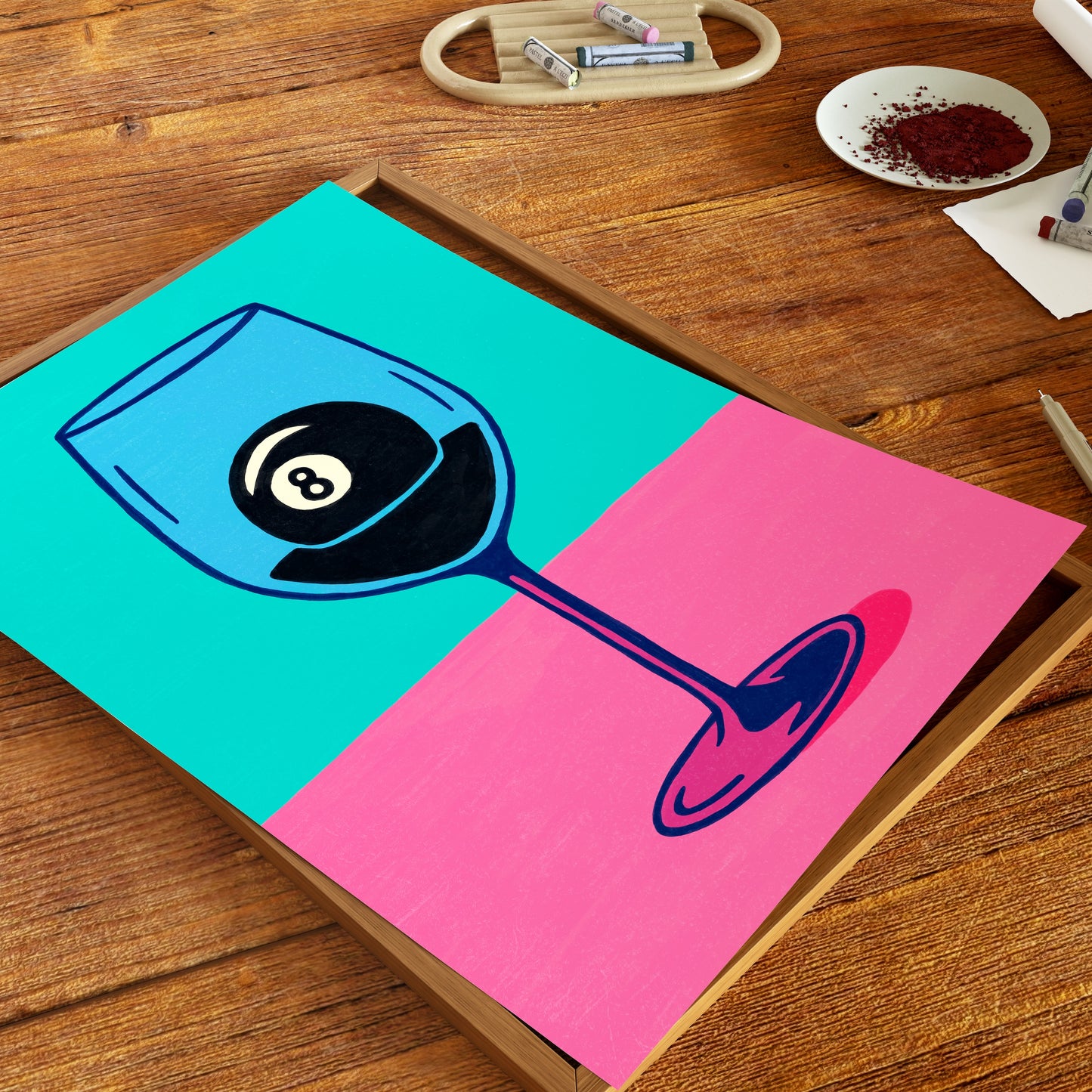 8 Ball Wine - Digital Download