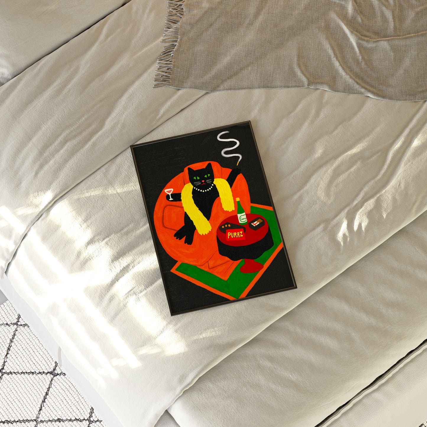 Cat in Sofa - Digital Download