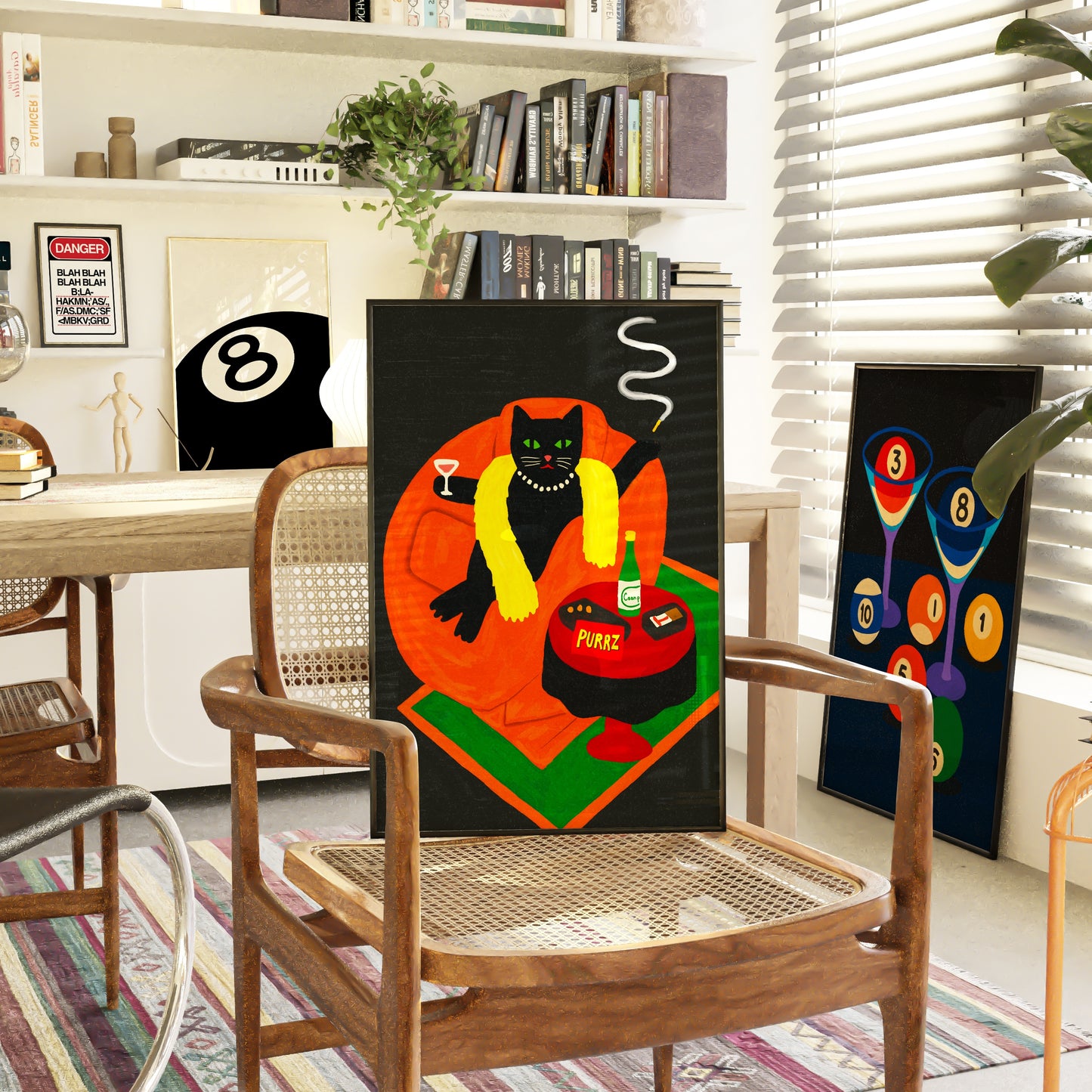 Cat in Sofa - Digital Download