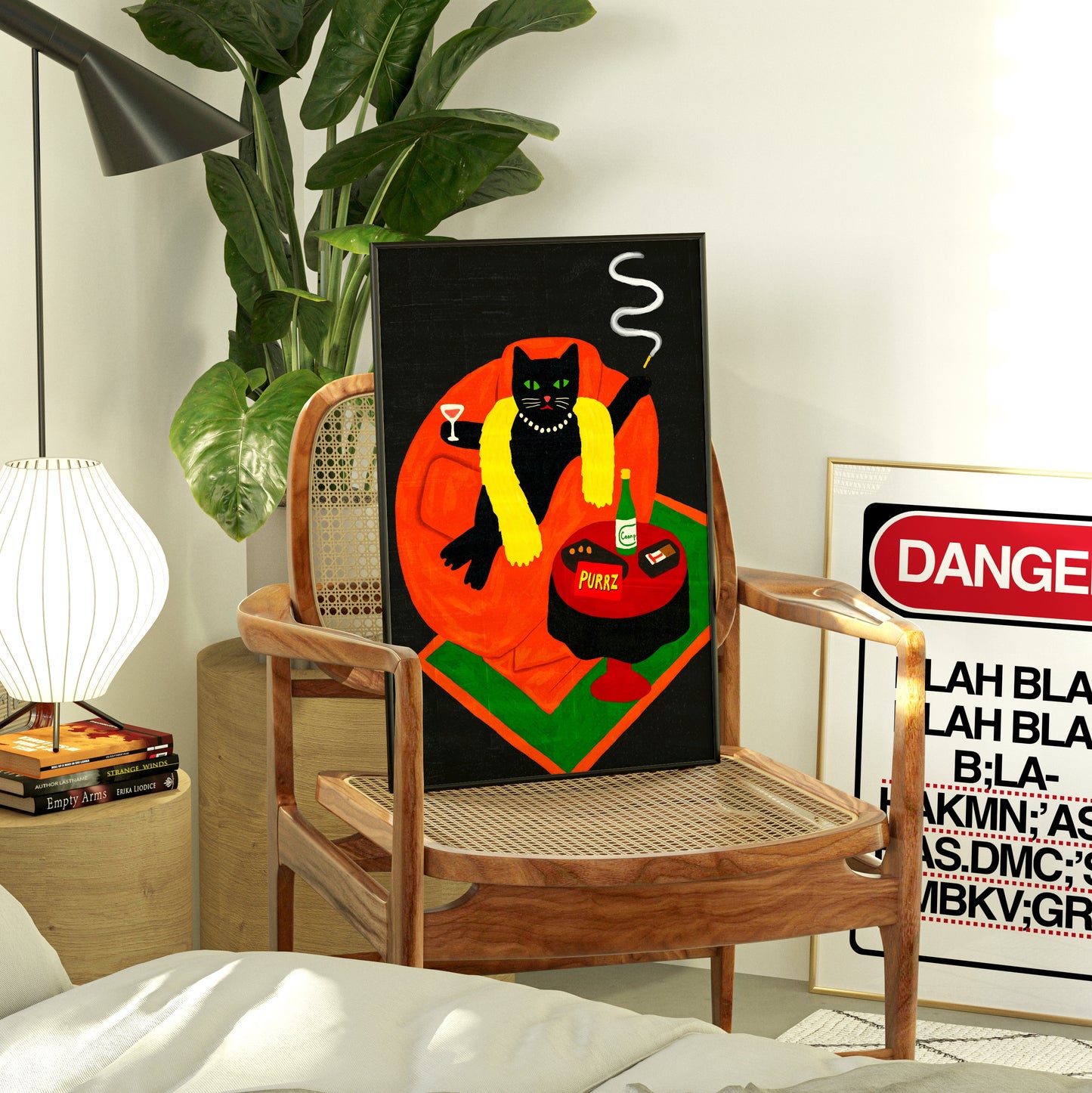 Cat in Sofa - Digital Download