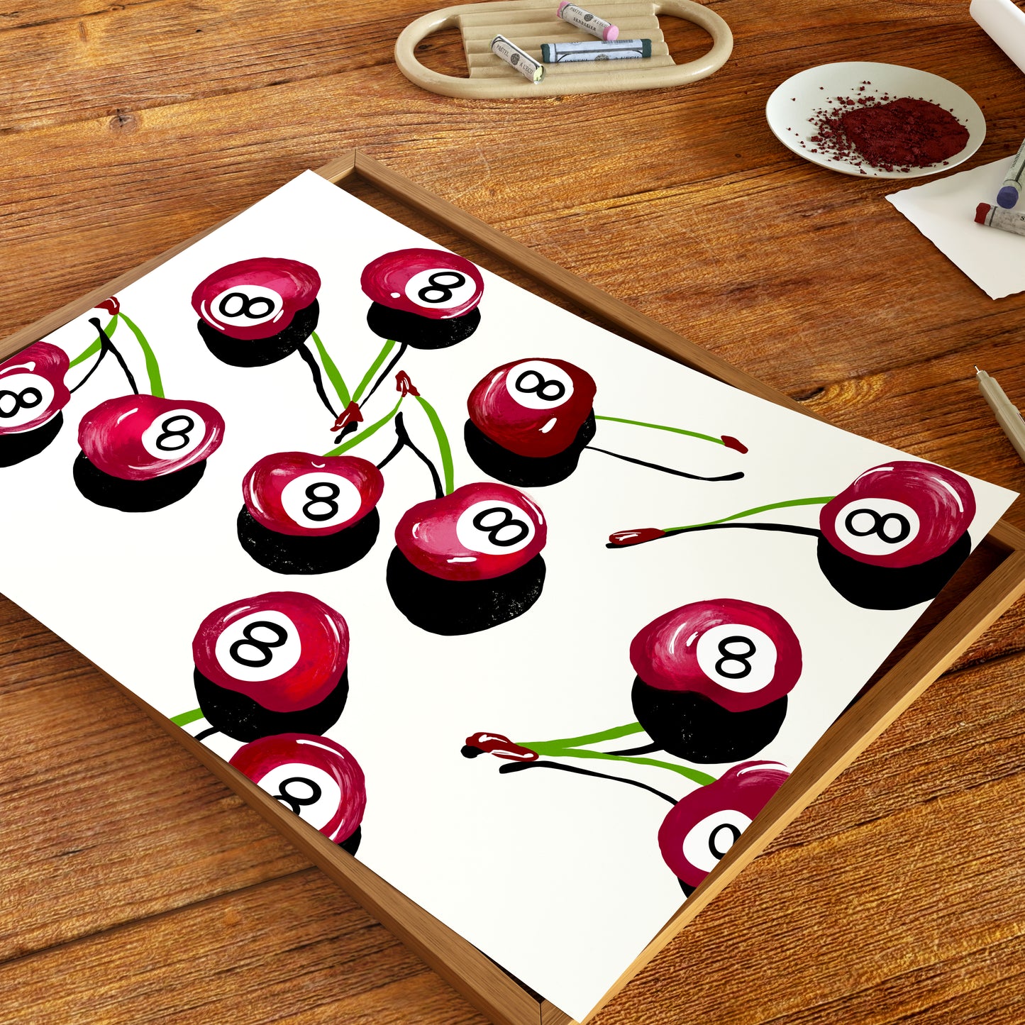 Eight Ball Cherries - Digital Download