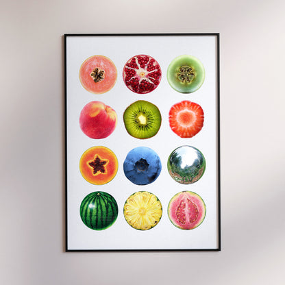 Fruit Collage - Digital Download