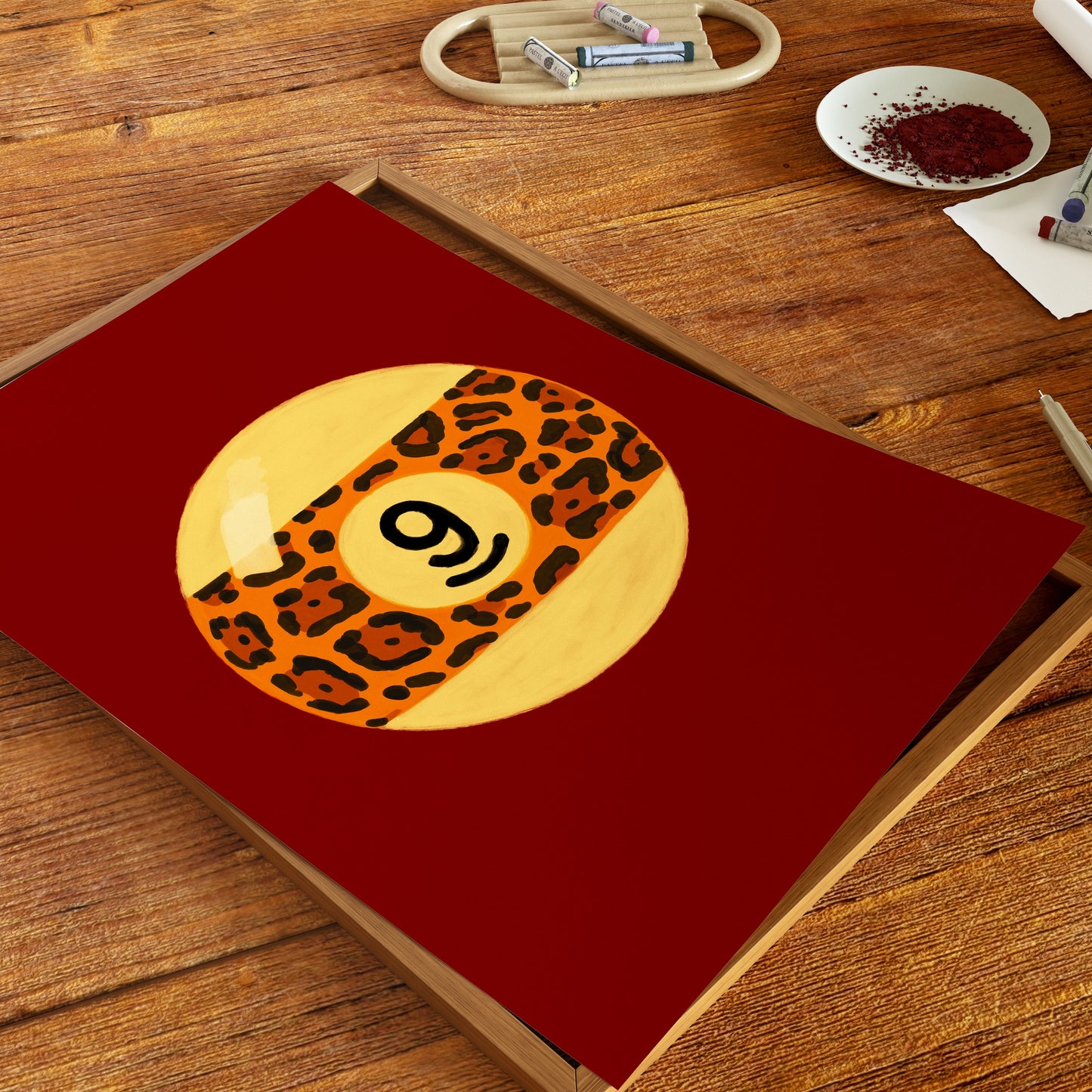 Leopard 9 Ball - Digital Download