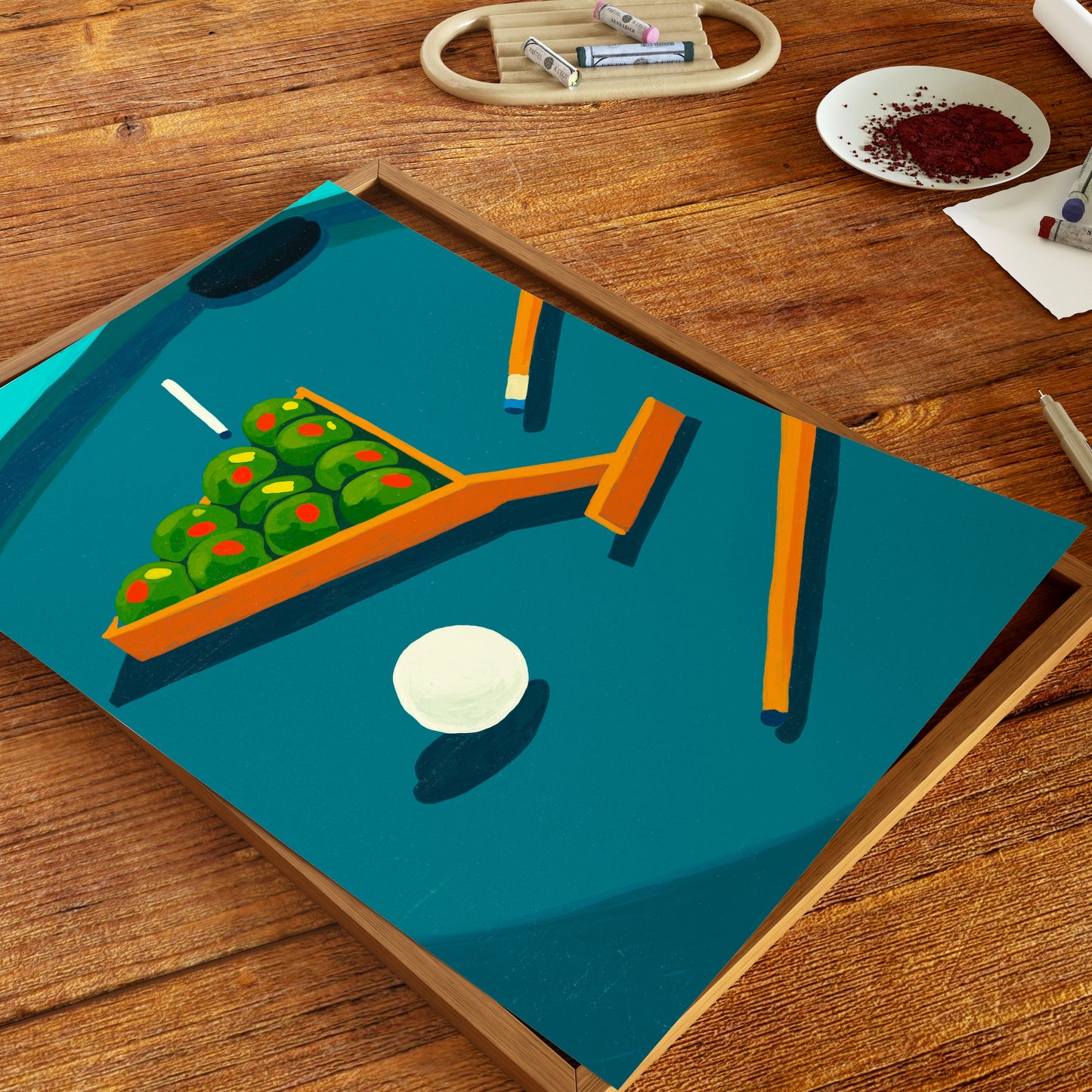 Olive Pool - Digital Download