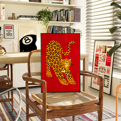 Red Leopard - Digital Download