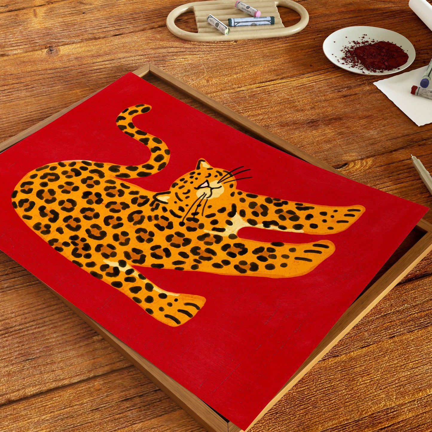 Red Leopard - Digital Download