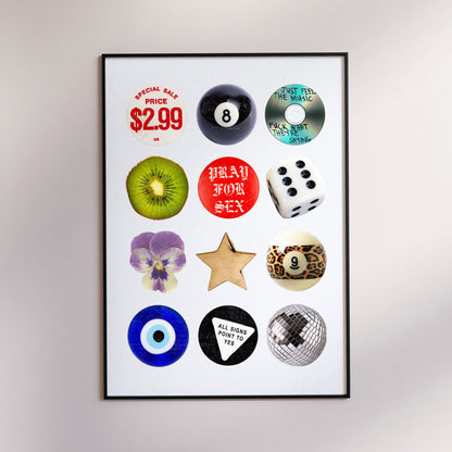 Retro Collage - Digital Download