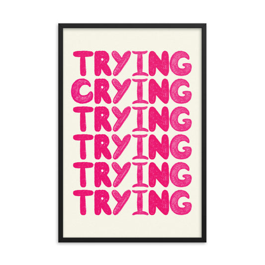 Trying, Crying - Digital Download