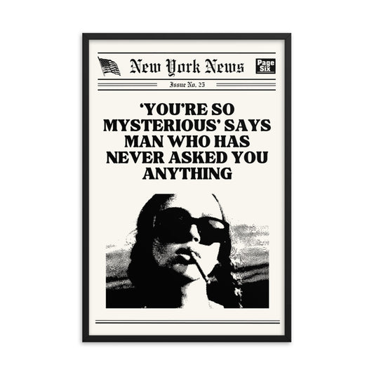 You're So Mysterious - Drool Lab