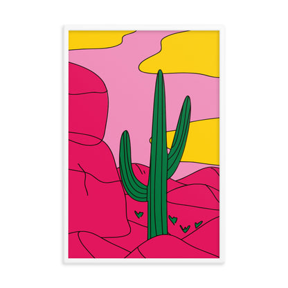 Cactus and Pink Dunes